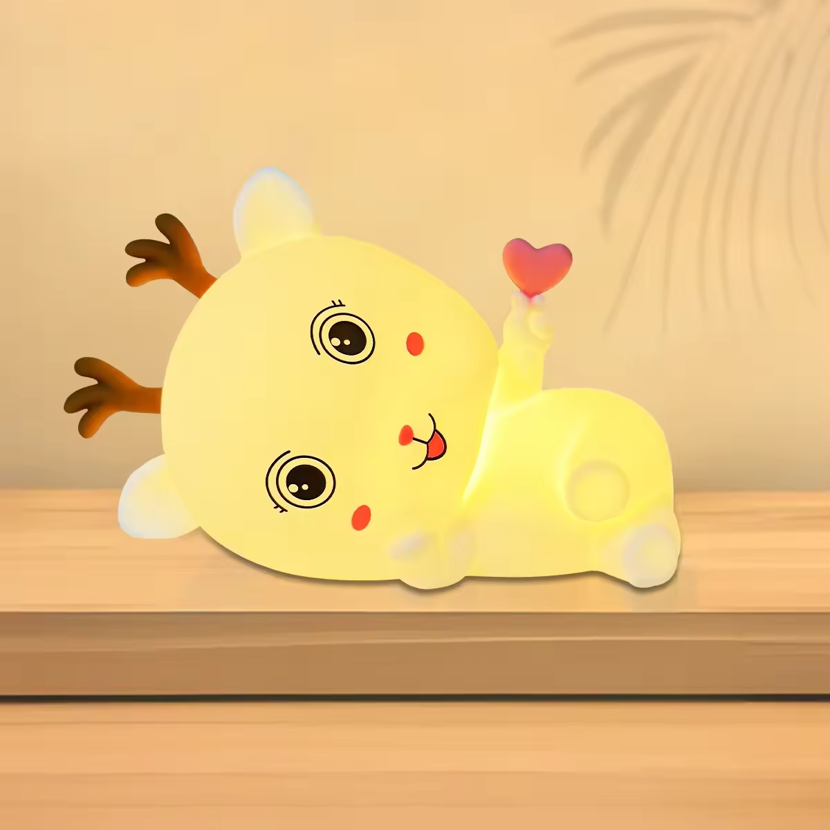 Magical LED Deer Lamp: Enchanting soft glow, fairy-tale vibes. Perfect for Christmas—stunning, energy-saving, eye-catching. Lights up winters uniquely!